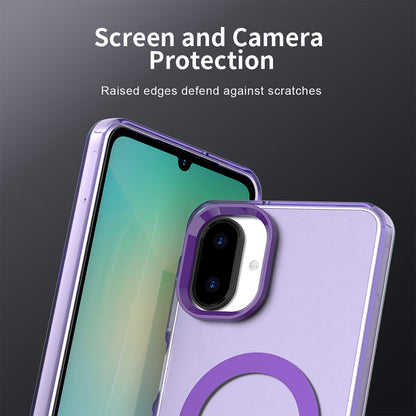 MagSafe-kuori Samsung Galaxy A07 4G A075:lle, Techsuit, CandyCase, Violetti