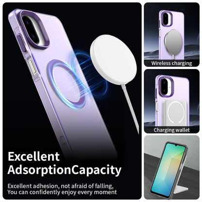 MagSafe-kuori Samsung Galaxy A07 4G A075:lle, Techsuit, CandyCase, Violetti
