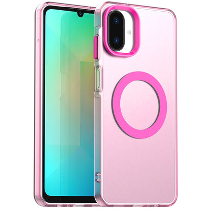 MagSafe-kuori Samsung Galaxy A07 4G A075:lle, Techsuit, CandyCase, Vaaleanpunainen