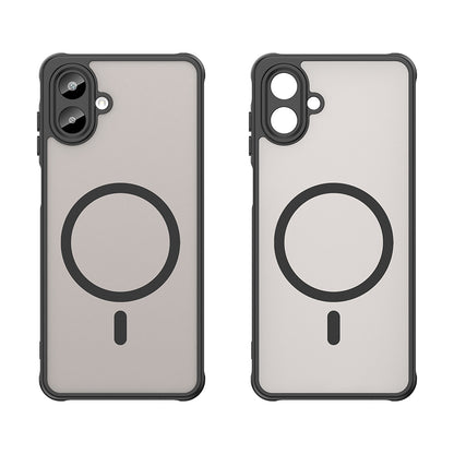 MagSafe-kuori Samsung Galaxy A07 4G A075:lle, Techsuit, HaloFrost II, Musta