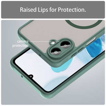 MagSafe-kuori Samsung Galaxy A07 4G A075:lle, Techsuit, HaloFrost II, Vihreä