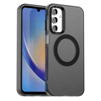 MagSafe Case for Samsung Galaxy A15 5G A156 / A15 A155, Techsuit, CandyCase, Black