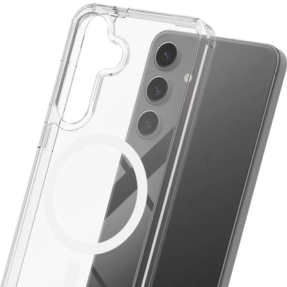 MagSafe-kuori Samsung Galaxy A16 5G A166 / A16 4G A165:lle, 3MK, Armor MagCase, Läpinäkyvä