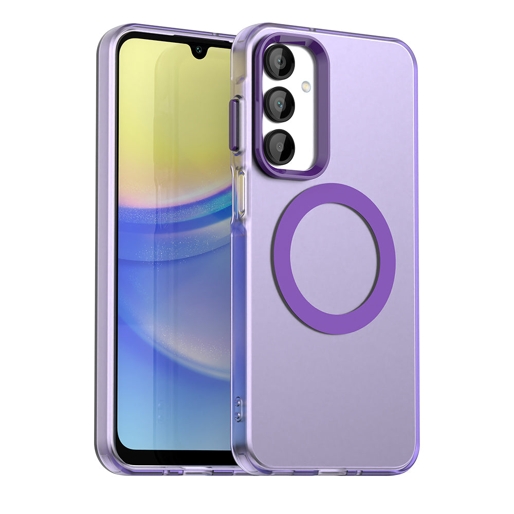 MagSafe-kuori Samsung Galaxy A16 5G A166 / A16 4G A165:lle, Techsuit, CandyCase, Violetti