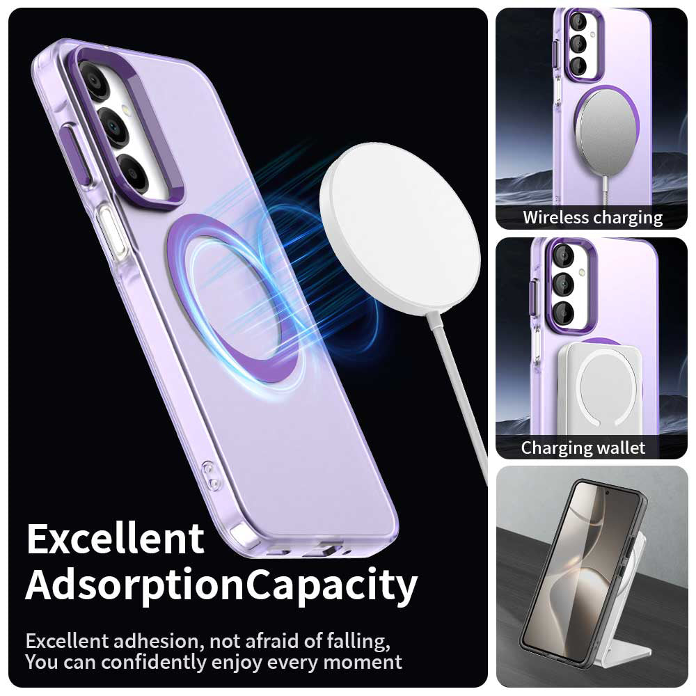 MagSafe-kuori Samsung Galaxy A16 5G A166 / A16 4G A165:lle, Techsuit, CandyCase, Violetti