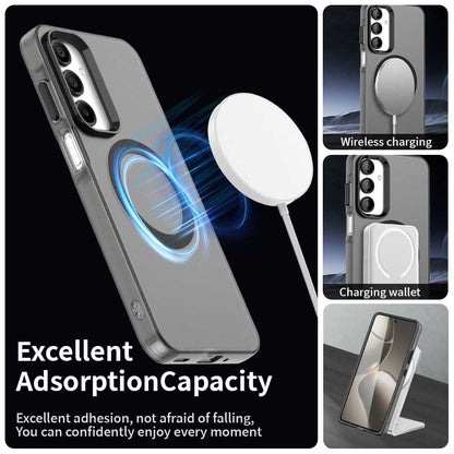 MagSafe-kuori Samsung Galaxy A16 5G A166 / A16 4G A165:lle, Techsuit, CandyCase, Musta