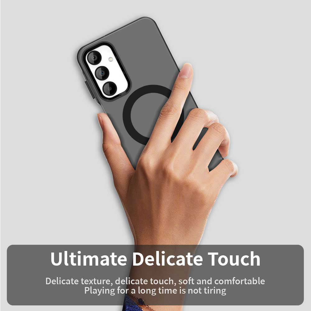 MagSafe-kuori Samsung Galaxy A16 5G A166 / A16 4G A165:lle, Techsuit, CandyCase, Musta