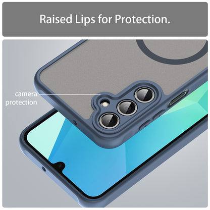 MagSafe Case for Samsung Galaxy A16 5G A166 / A16 4G A165, Techsuit, HaloFrost II, Navy Blue