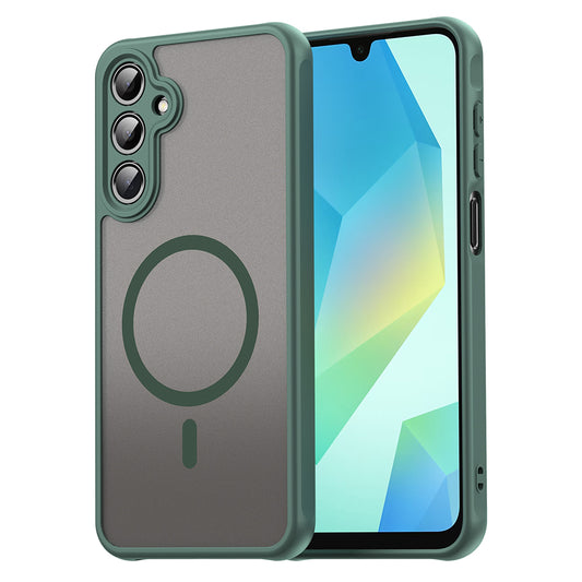 MagSafe-kuori Samsung Galaxy A16 5G A166 / A16 4G A165:lle, Techsuit, HaloFrost II, Vihreä