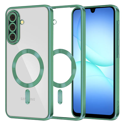 MagSafe-kuori Samsung Galaxy A17 4G / A17 5G:lle, Techsuit, Luxury Crystal, Vaaleanvihreä
