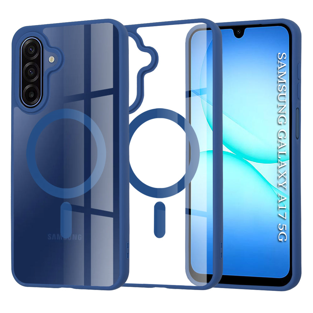 MagSafe-kuori Samsung Galaxy A17 4G / A17 5G:lle, Techsuit, Pro, Sininen