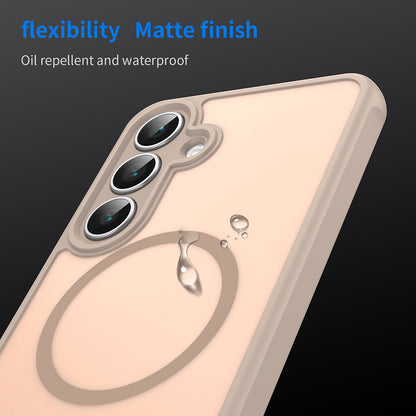 MagSafe-kuori Samsung Galaxy A17 5G:lle, Techsuit, HaloFrost II, Kultainen