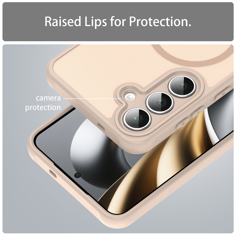 MagSafe-kuori Samsung Galaxy A17 5G:lle, Techsuit, HaloFrost II, Kultainen