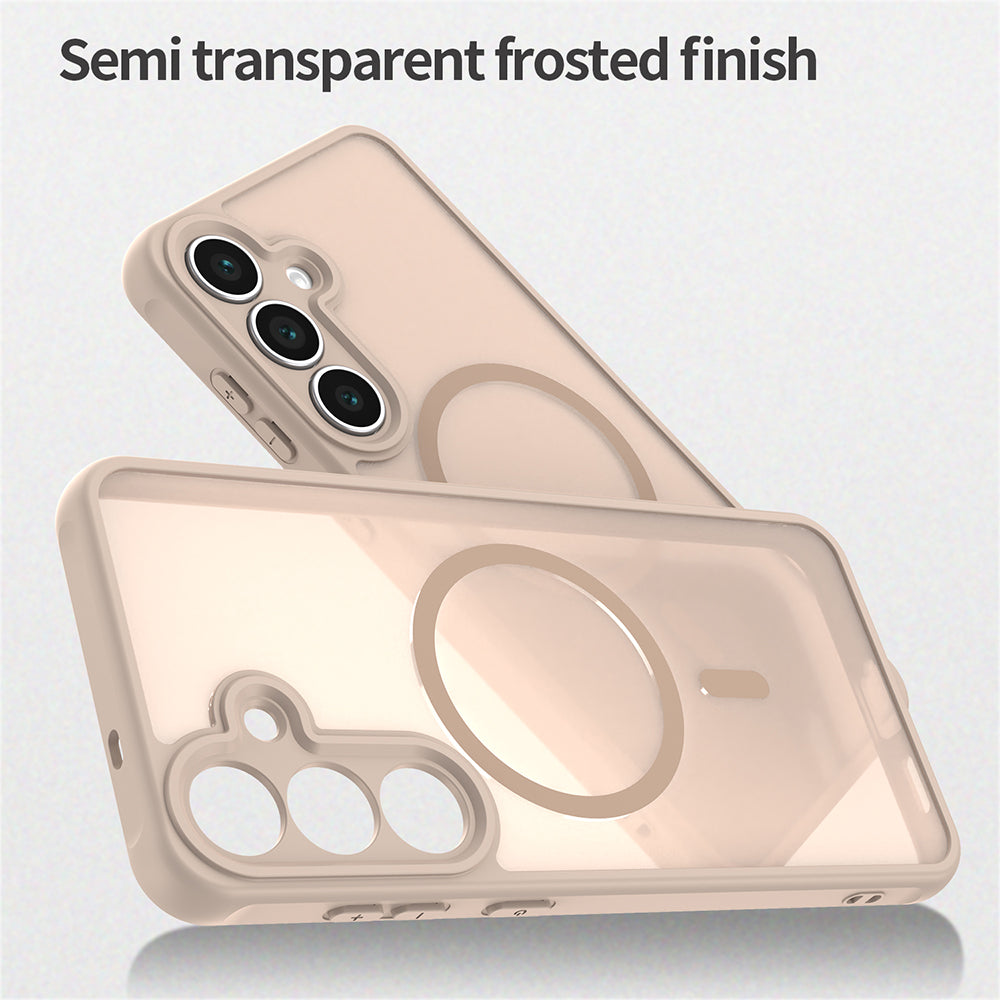 MagSafe-kuori Samsung Galaxy A17 5G:lle, Techsuit, HaloFrost II, Kultainen