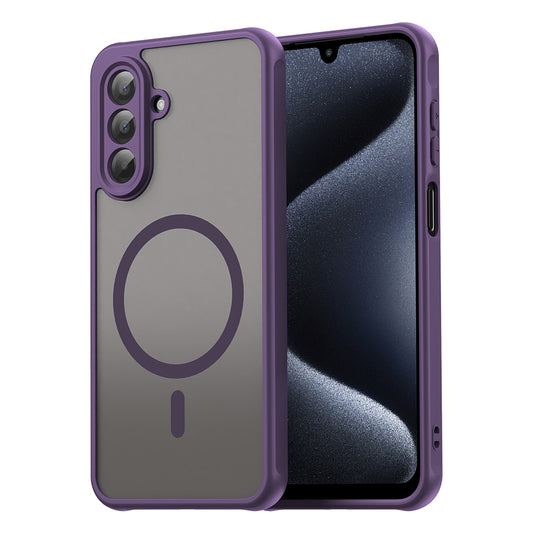 MagSafe-kuori Samsung Galaxy A17 5G:lle, Techsuit, HaloFrost II, Violetti