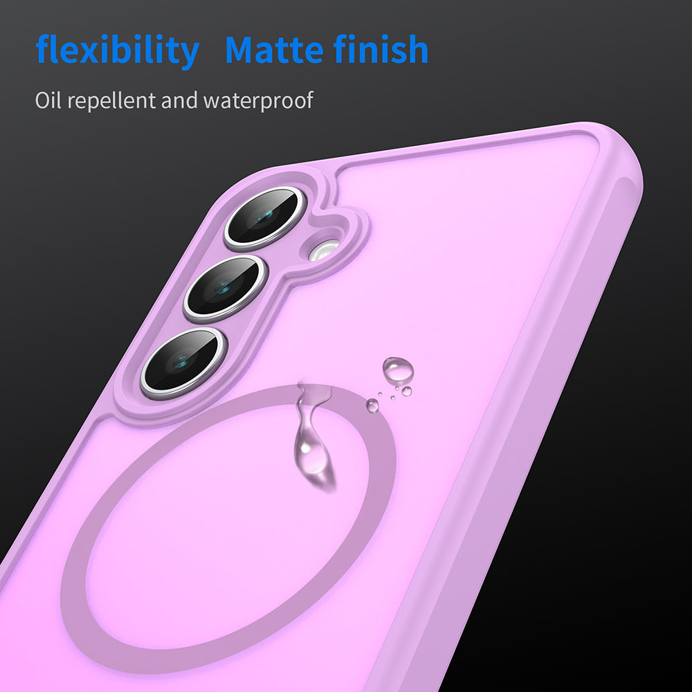 MagSafe-kuori Samsung Galaxy A17 5G:lle, Techsuit, HaloFrost II, Vaaleanpunainen