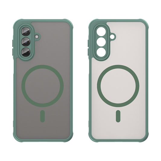 MagSafe-kuori Samsung Galaxy A17 5G:lle, Techsuit, HaloFrost II, Vihreä