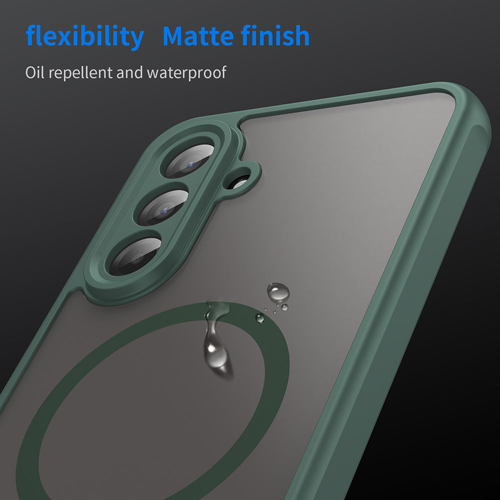 MagSafe-kuori Samsung Galaxy A17 5G:lle, Techsuit, HaloFrost II, Vihreä