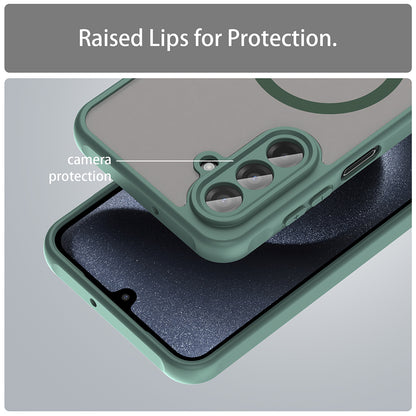 MagSafe-kuori Samsung Galaxy A17 5G:lle, Techsuit, HaloFrost II, Vihreä