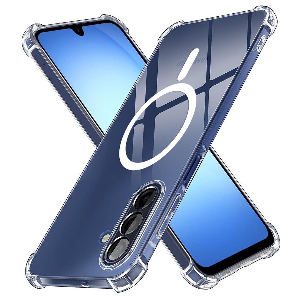 MagSafe-kuori Samsung Galaxy A17 5G:lle, Techsuit, Iskunkestävä, Läpinäkyvä