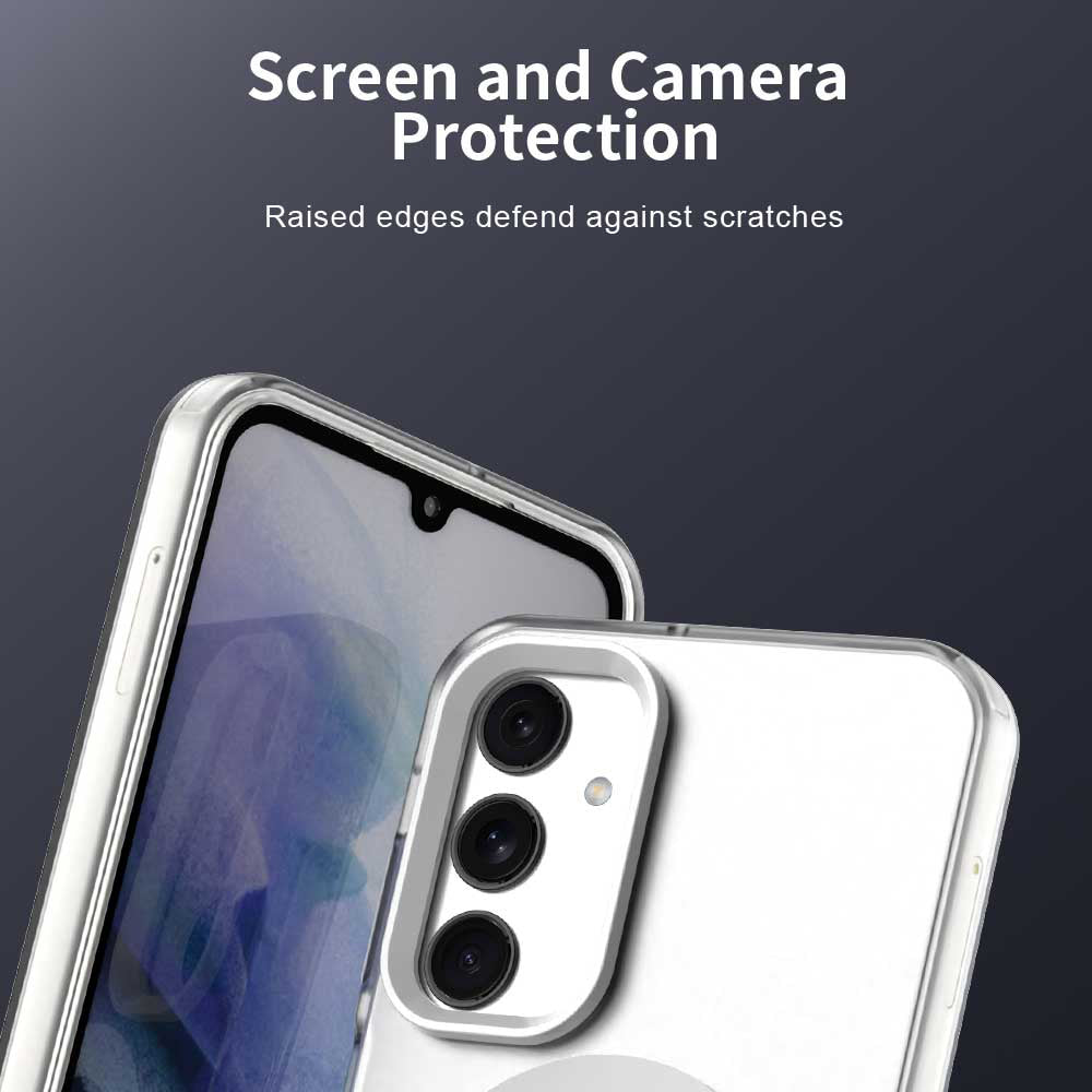 MagSafe-kuori Samsung Galaxy A25 A256:lle, Techsuit, CandyCase, Valkoinen