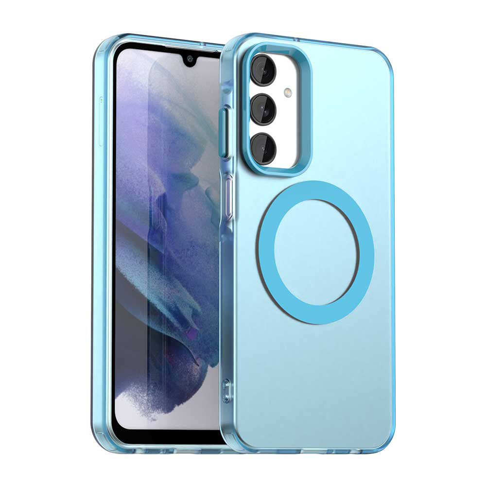 MagSafe-kuori Samsung Galaxy A25 A256:lle, Techsuit, CandyCase, Sininen