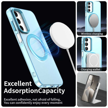 MagSafe-kuori Samsung Galaxy A25 A256:lle, Techsuit, CandyCase, Sininen