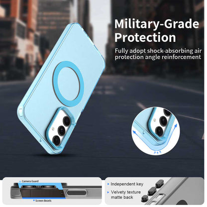 MagSafe-kuori Samsung Galaxy A25 A256:lle, Techsuit, CandyCase, Sininen