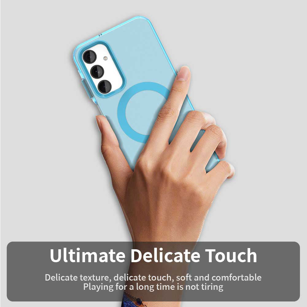 MagSafe-kuori Samsung Galaxy A25 A256:lle, Techsuit, CandyCase, Sininen