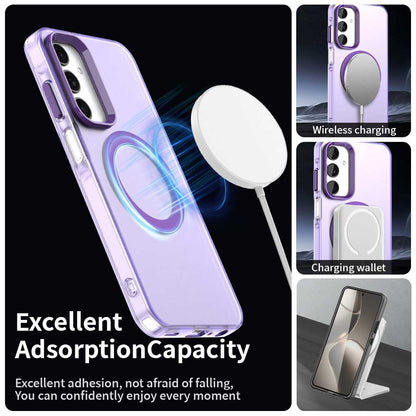 MagSafe-kuori Samsung Galaxy A25 A256:lle, Techsuit, CandyCase, Violetti