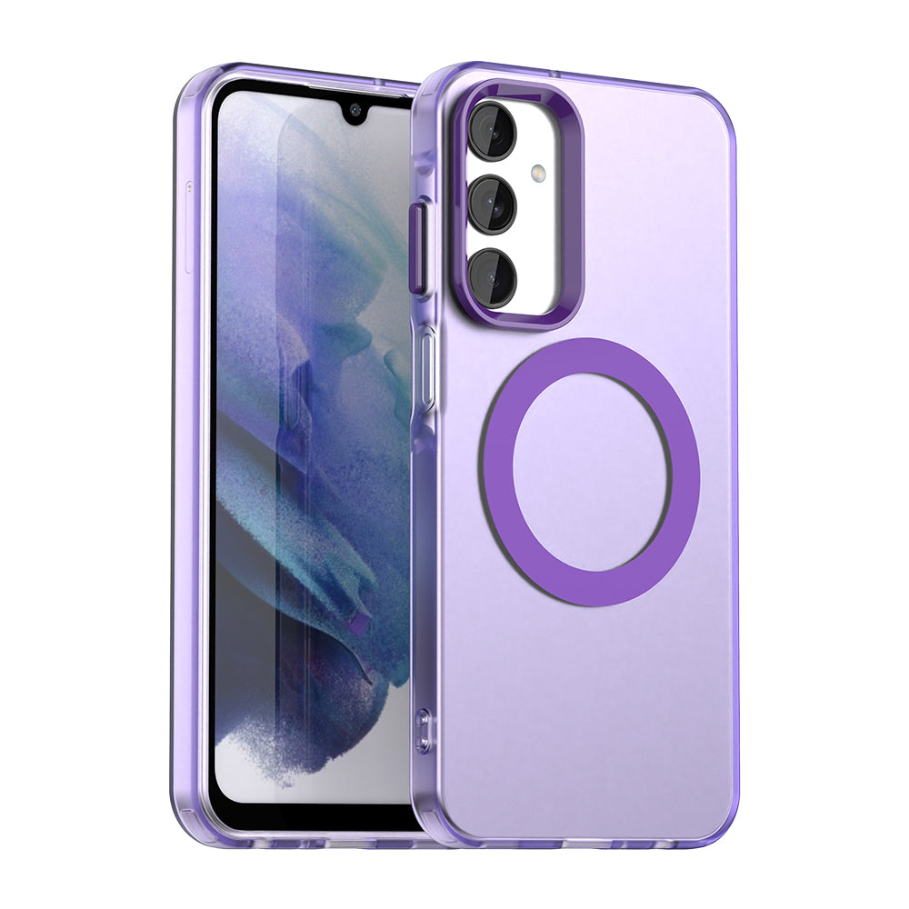MagSafe-kuori Samsung Galaxy A25 A256:lle, Techsuit, CandyCase, Violetti