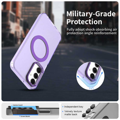 MagSafe-kuori Samsung Galaxy A25 A256:lle, Techsuit, CandyCase, Violetti