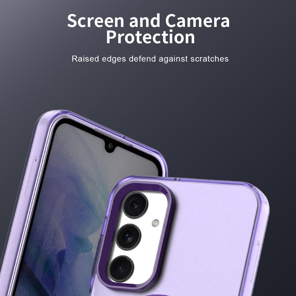 MagSafe-kuori Samsung Galaxy A25 A256:lle, Techsuit, CandyCase, Violetti