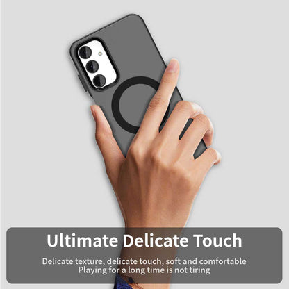 MagSafe-kuori Samsung Galaxy A25 A256:lle, Techsuit, CandyCase, Musta
