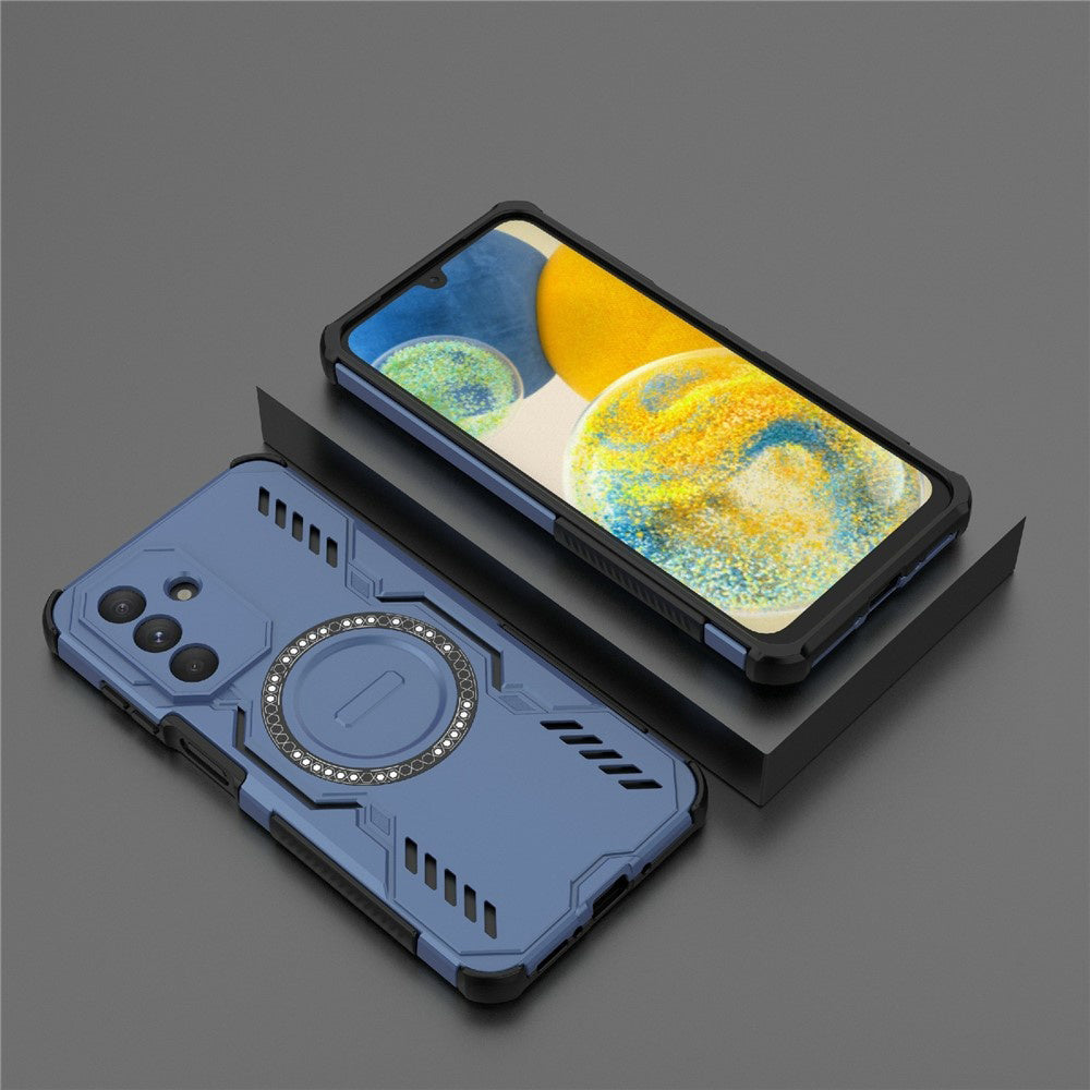 MagSafe-kuori Samsung Galaxy A26 A266:lle, Techsuit, ArmorMag, Sininen