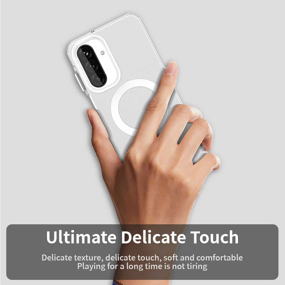 MagSafe-kuori Samsung Galaxy A26 A266:lle, Techsuit, CandyCase, Valkoinen