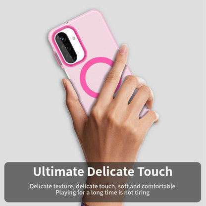 MagSafe-kuori Samsung Galaxy A26 A266:lle, Techsuit, CandyCase, Vaaleanpunainen