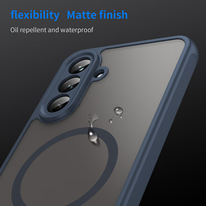 MagSafe-kuori Samsung Galaxy A26 A266:lle, Techsuit, HaloFrost II, Laivastonsininen