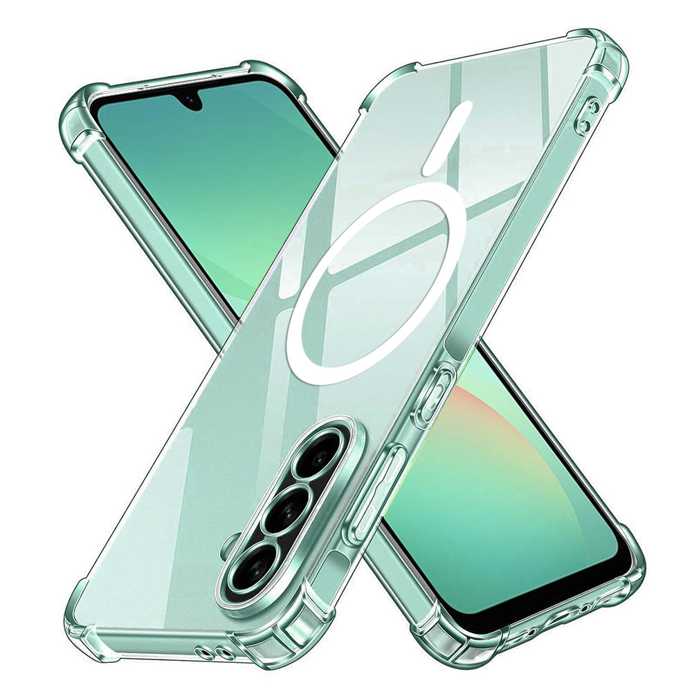 MagSafe-kuori Samsung Galaxy A26 A266:lle, Techsuit, Iskunkestävä, Läpinäkyvä