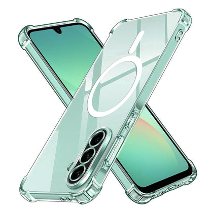 MagSafe-kuori Samsung Galaxy A26 A266:lle, Techsuit, Iskunkestävä, Läpinäkyvä