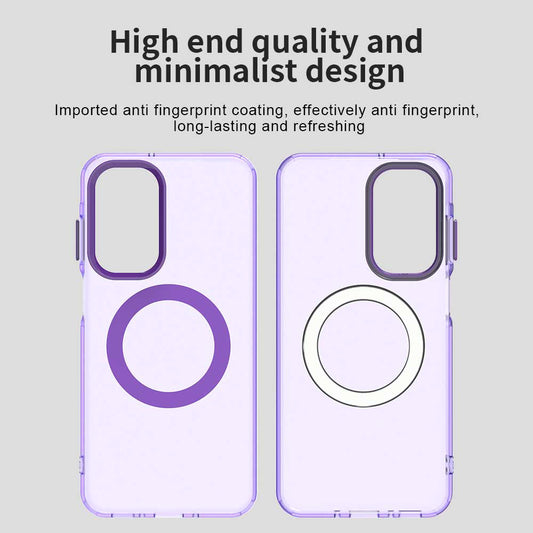 MagSafe-kuori Samsung Galaxy A27 5G:lle, Techsuit, CandyCase, Violetti