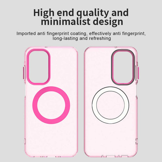 MagSafe-kuori Samsung Galaxy A27 5G:lle, Techsuit, CandyCase, Vaaleanpunainen