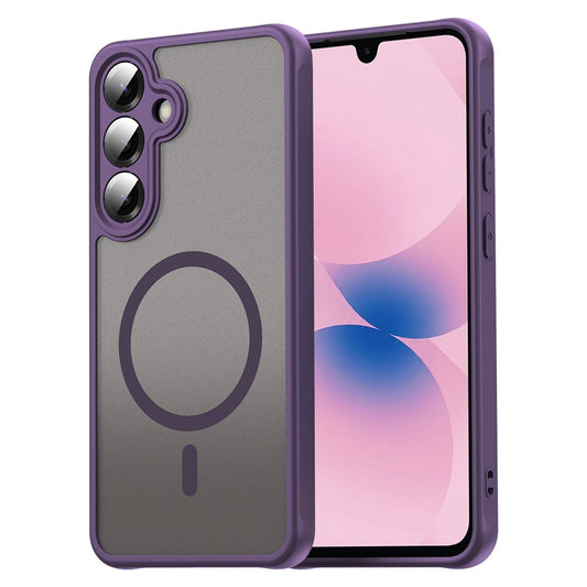 MagSafe-kuori Samsung Galaxy A27 5G:lle, Techsuit, HaloFrost II, Violetti