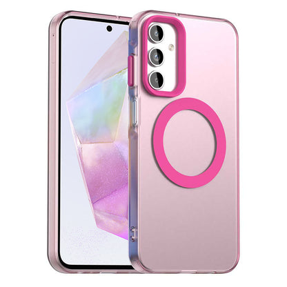MagSafe Case for Samsung Galaxy A35 5G A356, Techsuit, CandyCase, Pink