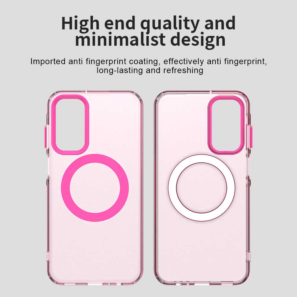 MagSafe Case for Samsung Galaxy A35 5G A356, Techsuit, CandyCase, Pink