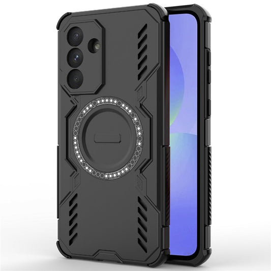 MagSafe Case for Samsung Galaxy A36 A366, Techsuit, ArmorMag, Black