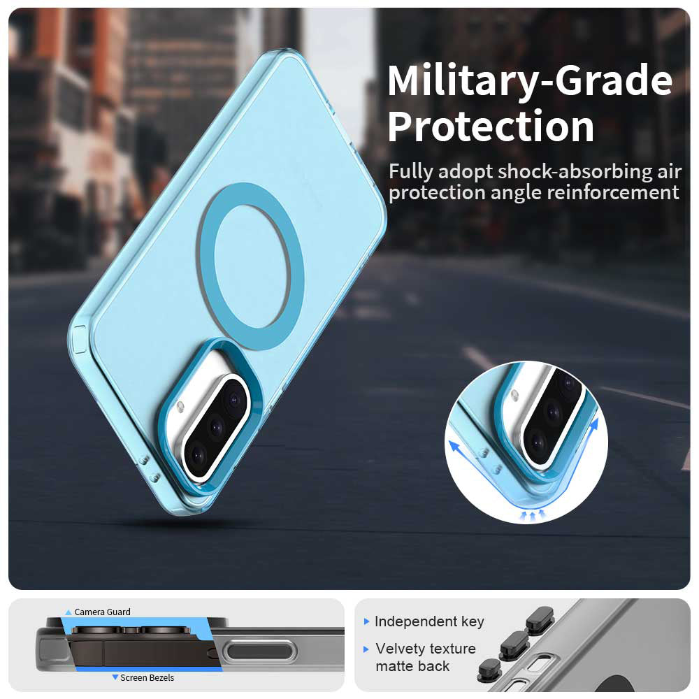 MagSafe-kuori Samsung Galaxy A36 A366:lle, Techsuit, CandyCase, Sininen
