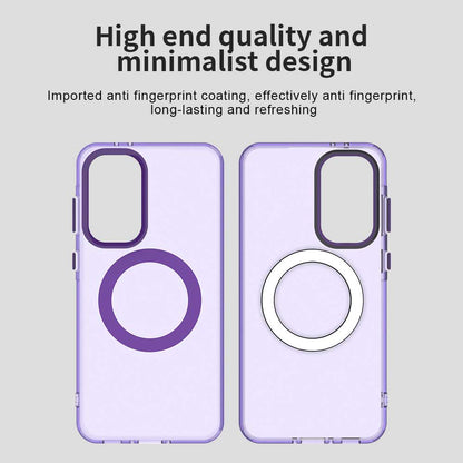 MagSafe-kuori Samsung Galaxy A36 A366:lle, Techsuit, CandyCase, Violetti