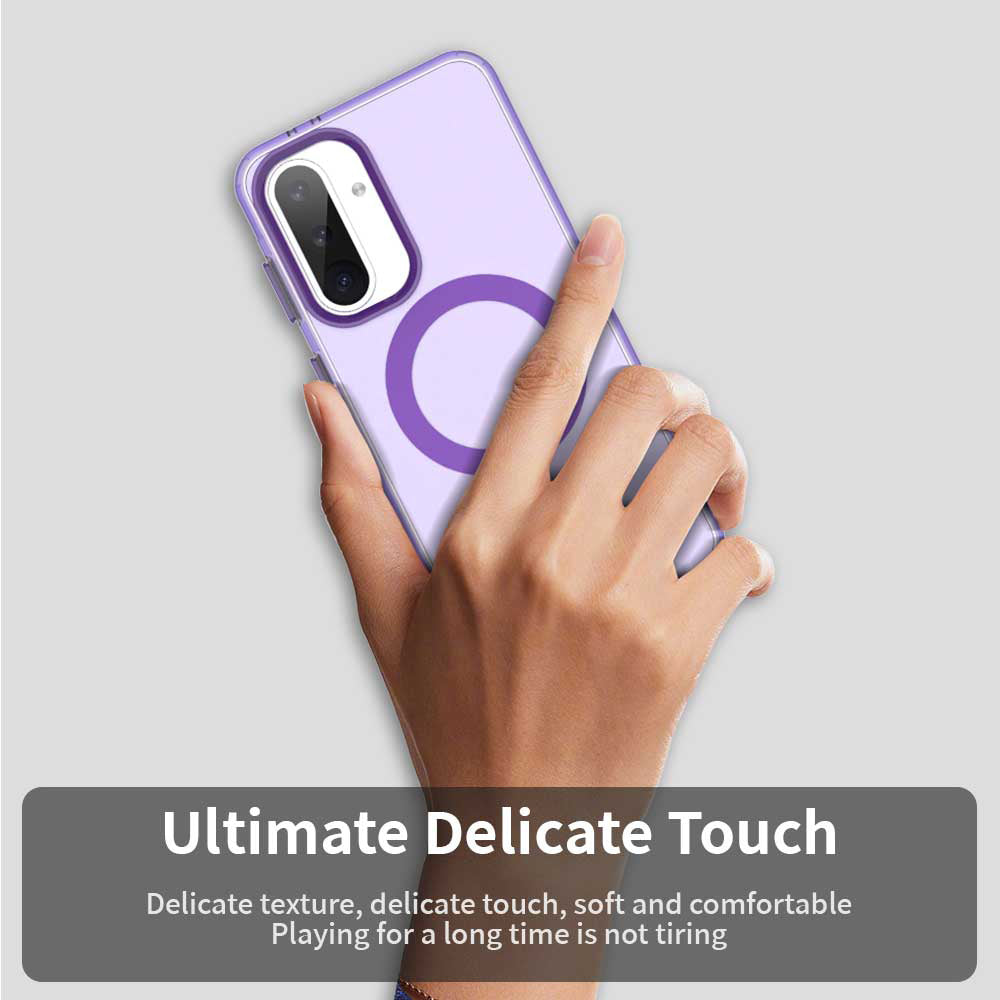 MagSafe-kuori Samsung Galaxy A36 A366:lle, Techsuit, CandyCase, Violetti
