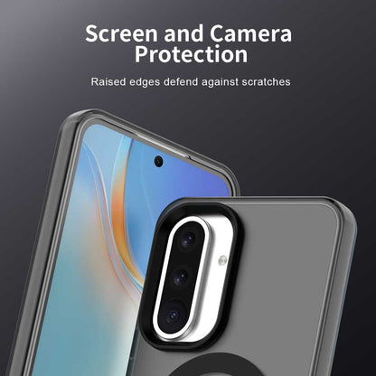 MagSafe-kuori Samsung Galaxy A36 A366:lle, Techsuit, CandyCase, Musta